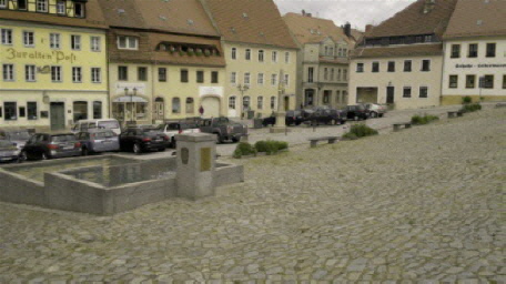 Marktplatz mit Brunnen